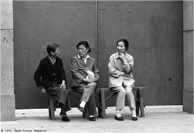 Pékin - Femmes aux trétaux
